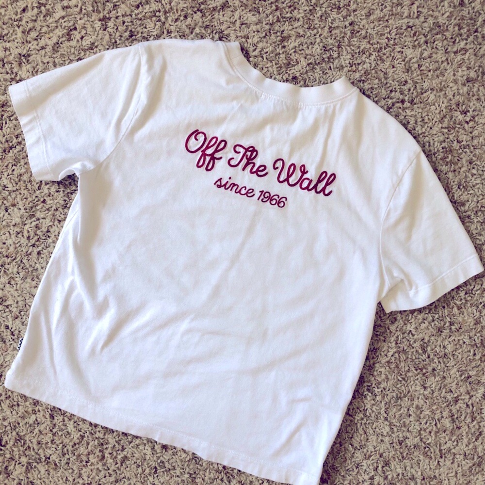 Vans White T shirt.